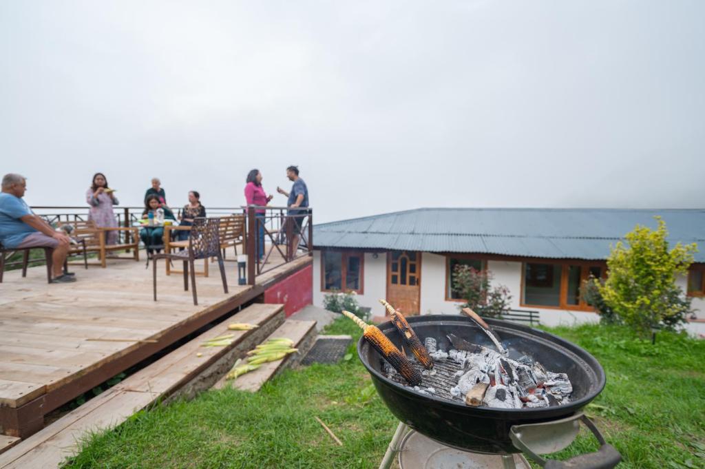 Attrezzature per barbecue disponibili per gli ospiti del lodge