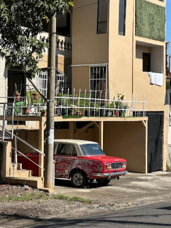 Budova, kde se apartmán nachází