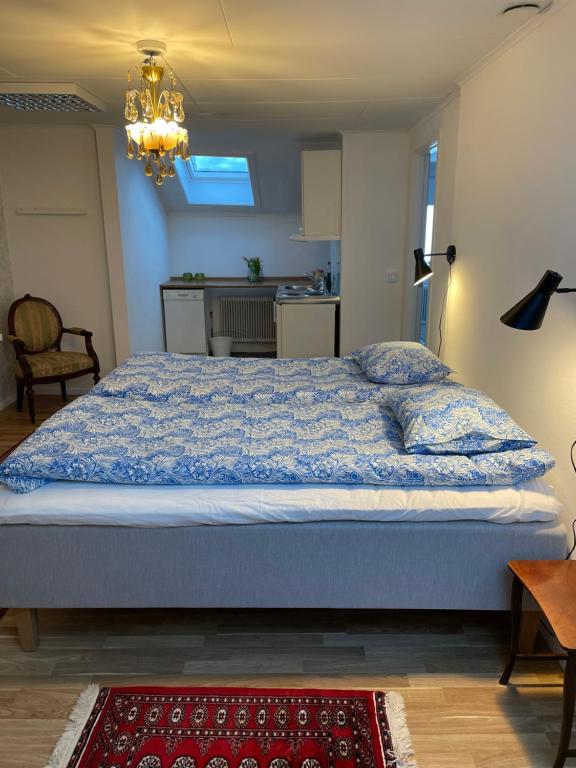 Postel nebo postele na pokoji v ubytování Gisebo Vingård