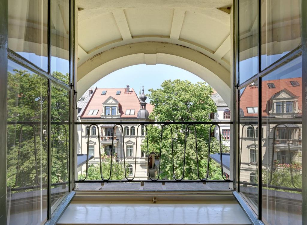 Balkón nebo terasa v ubytování Hotel Uhland