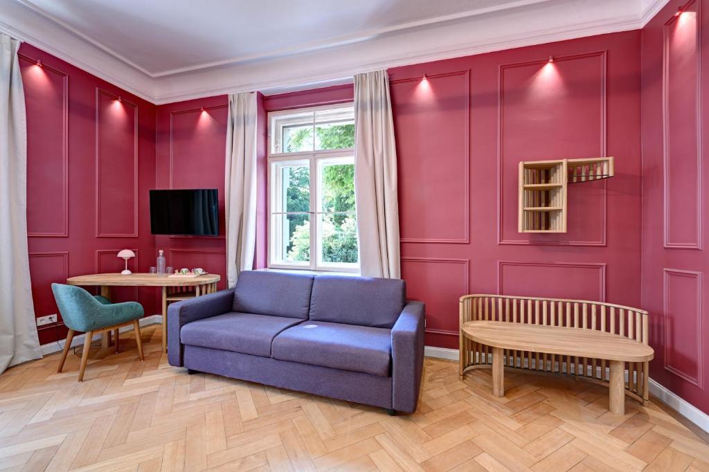 Posezení v ubytování Hotel Uhland