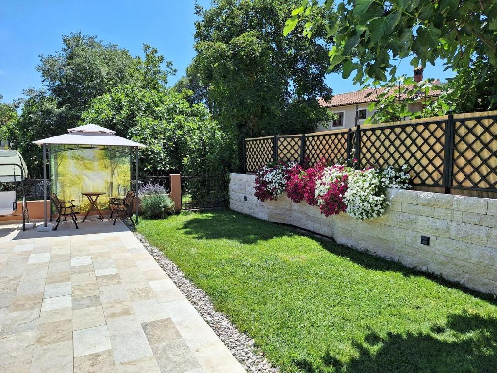 Zahrada ubytování Villa Dajana