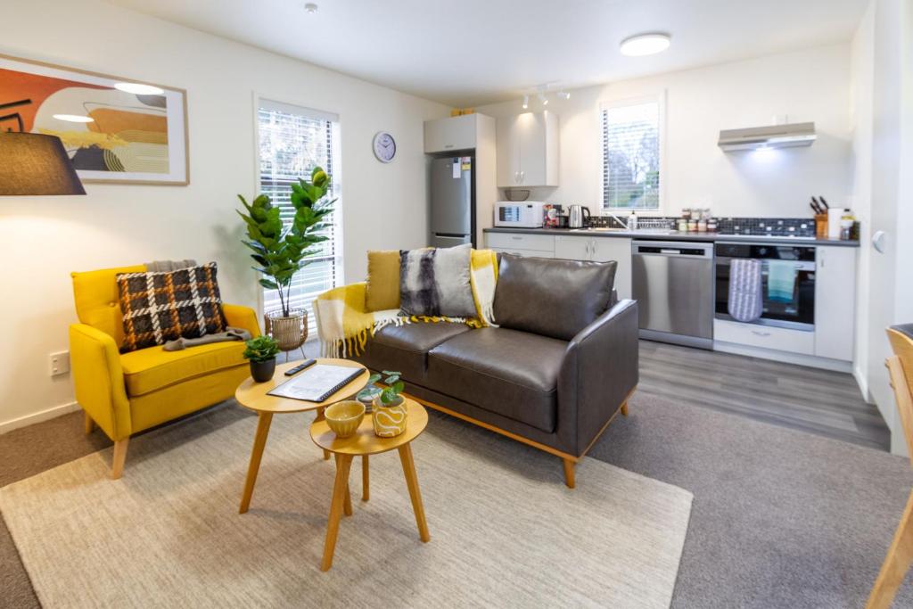 Warm CHCH Apartment Park View & Garage Parking - Resim 25