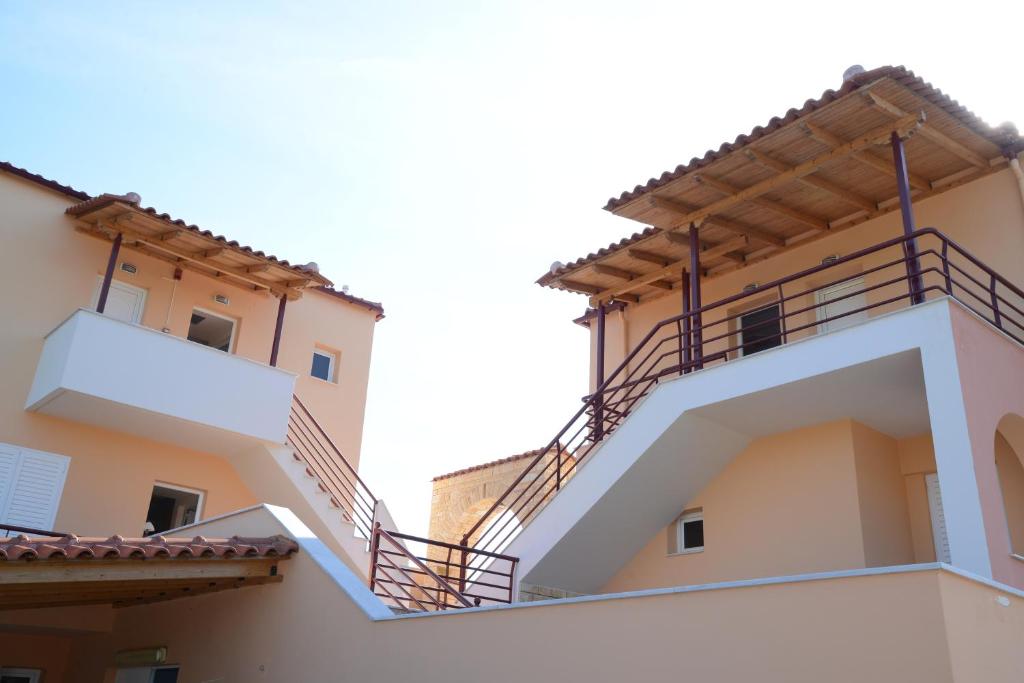 Balkón alebo terasa v ubytovaní Maria's Filoxenia Suites