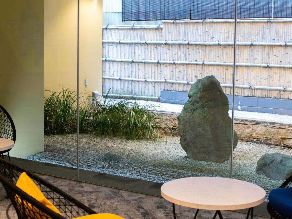 Posezení v ubytování ibis Styles Kyoto Shijo
