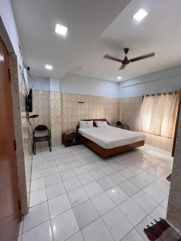 Postel nebo postele na pokoji v ubytování Hotel Safra