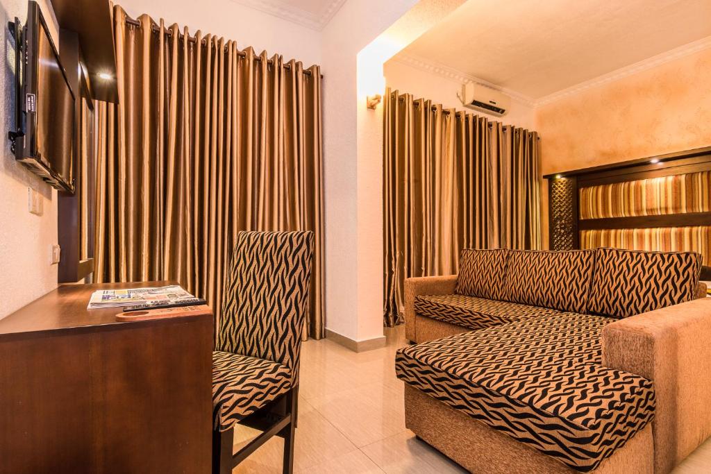 Posezení v ubytování Mount Best Hotel- Mount Lavinia