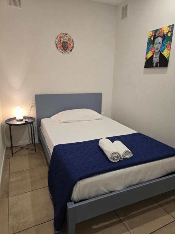 Postel nebo postele na pokoji v ubytování Pindaro