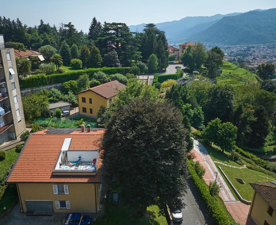 Nespecifikovaný výhled na hory nebo výhled na hory při pohledu z bed and breakfast