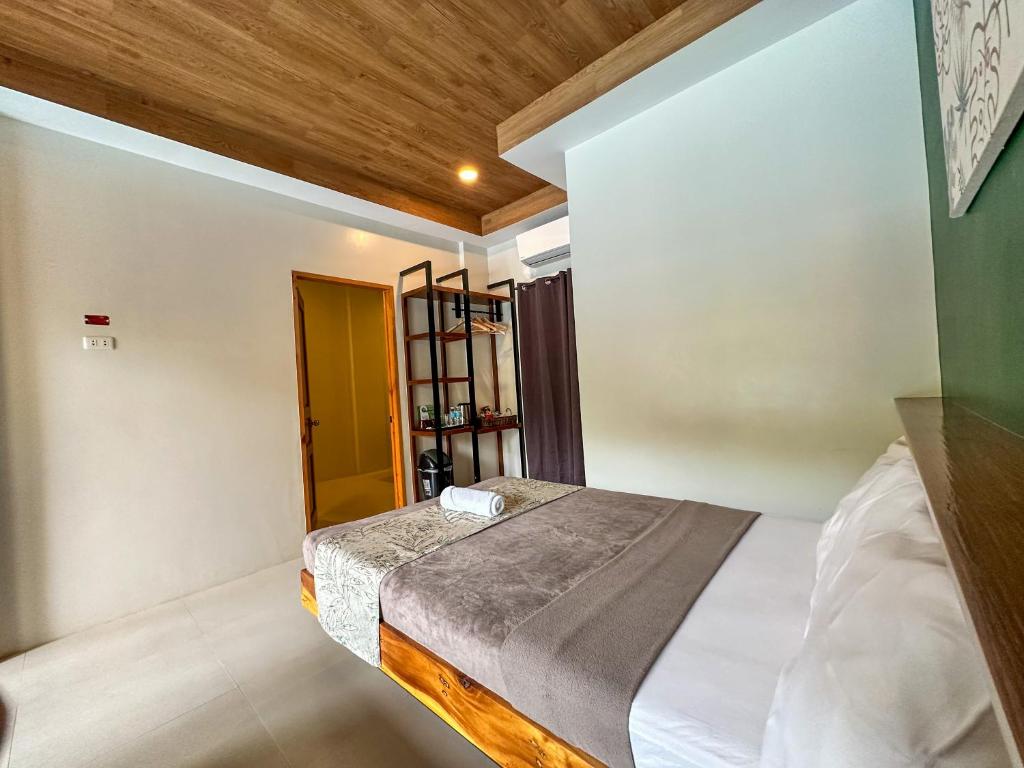Postel nebo postele na pokoji v ubytování TEZA Resort