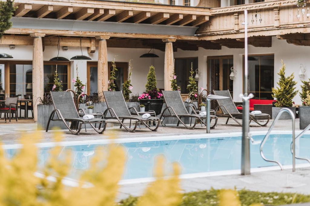 Bazén v ubytování Hotel Gaspingerhof nebo v jeho okolí