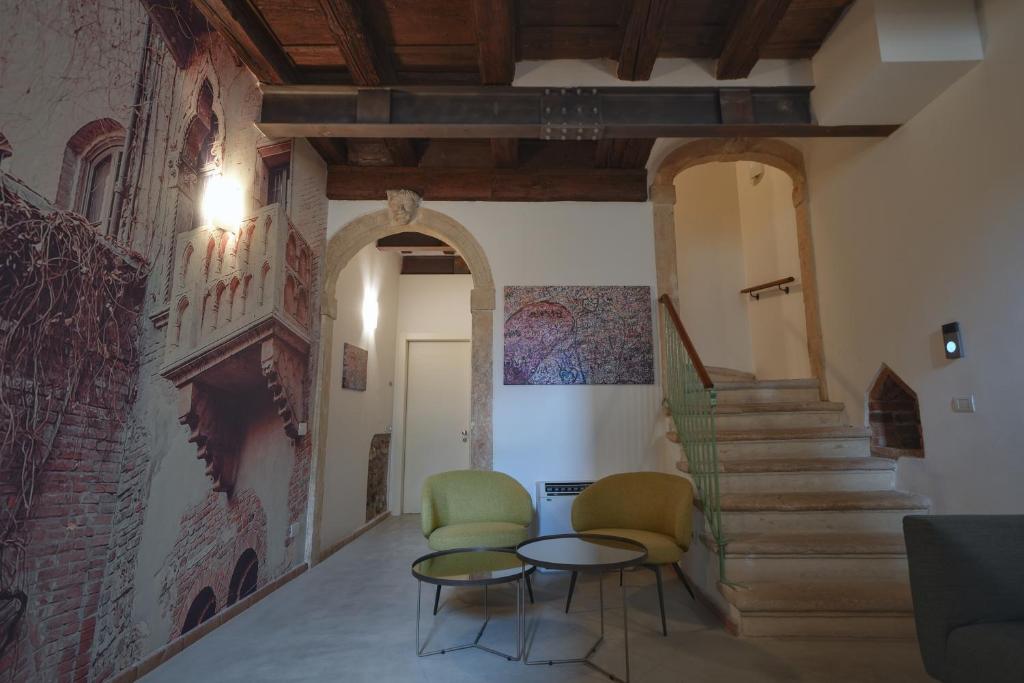 Posezení v ubytování Palazzo di Giulietta - Juliet's Palace Verona