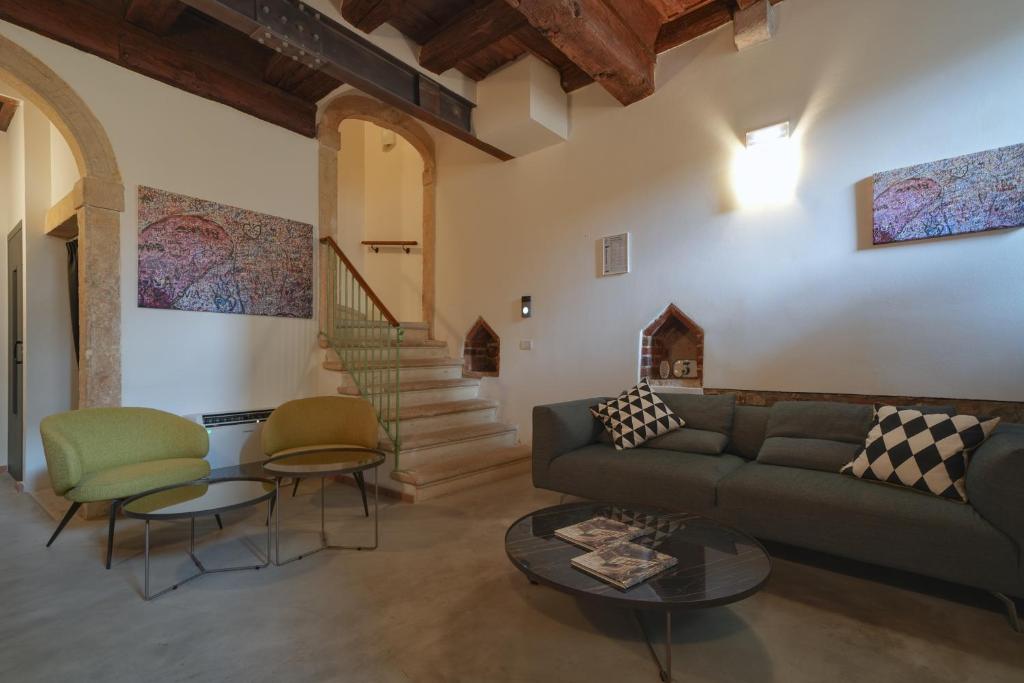 Posezení v ubytování Palazzo di Giulietta - Juliet's Palace Verona