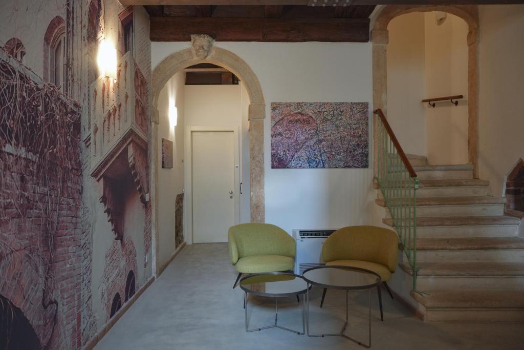 Posezení v ubytování Palazzo di Giulietta - Juliet's Palace Verona