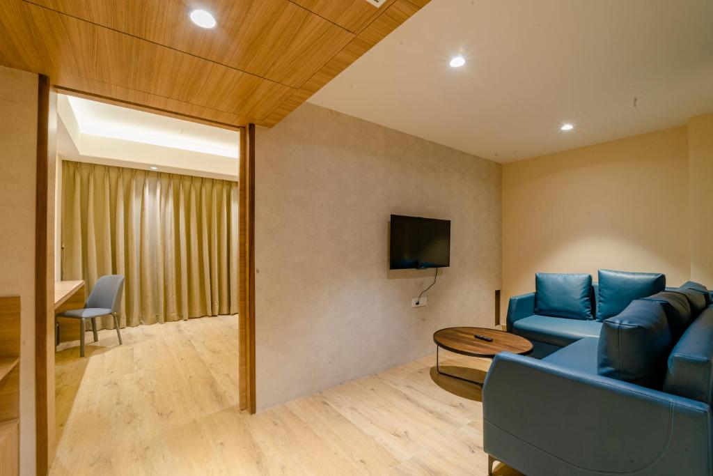TV a/nebo společenská místnost v ubytování Hotel Palacio Regency