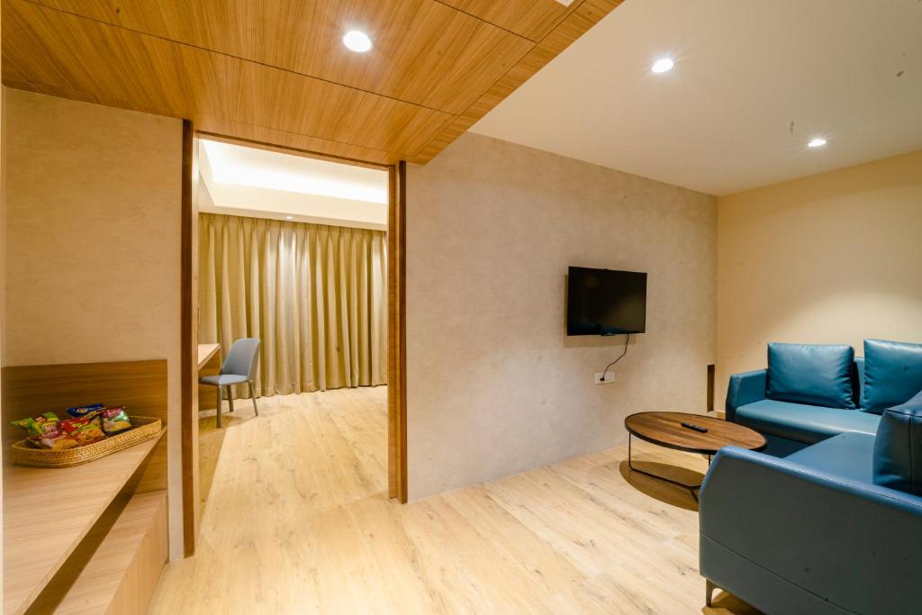 TV a/nebo společenská místnost v ubytování Hotel Palacio Regency