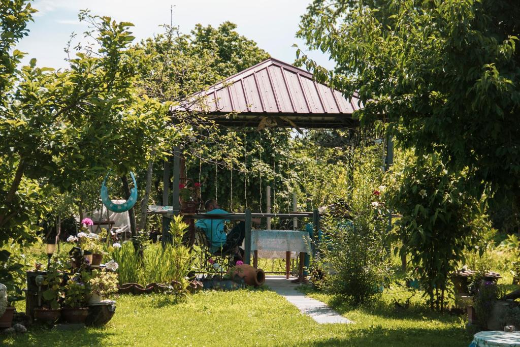 Zahrada ubytování Guest House Melissa