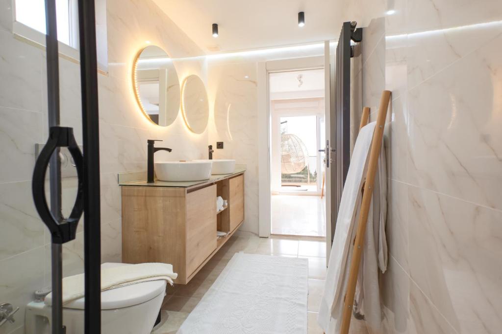 Koupelna v ubytování Villa Lalaland ЕСО Retreat