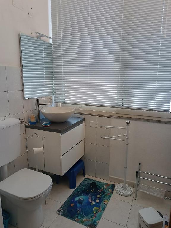 Łazienka w obiekcie Casa graziosa con ampio cortile per i tuoi momenti all'aperto