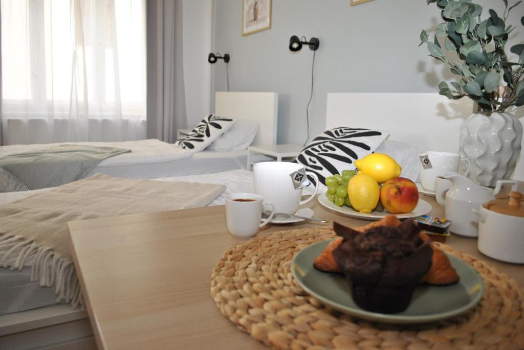 Letto o letti in una camera di 7nights Apartments Dominikánské naměstí