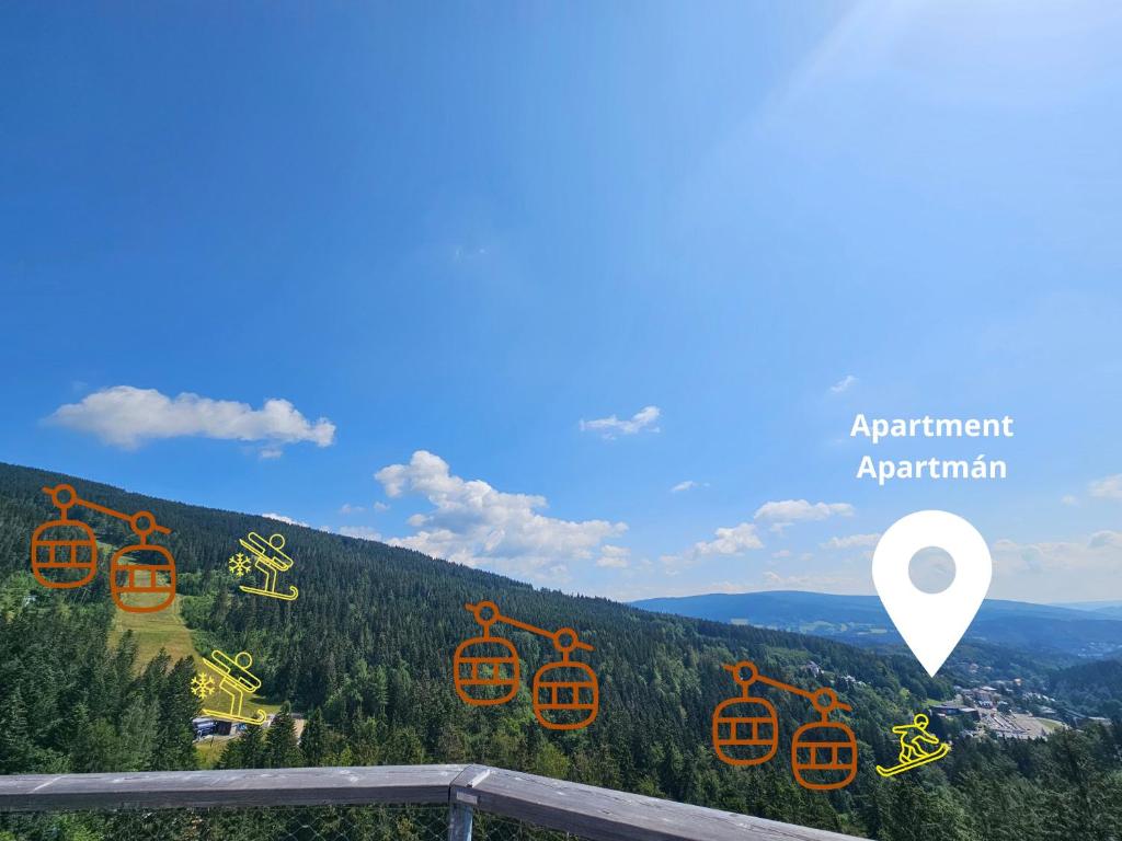 Příroda nedaleko apartmánu