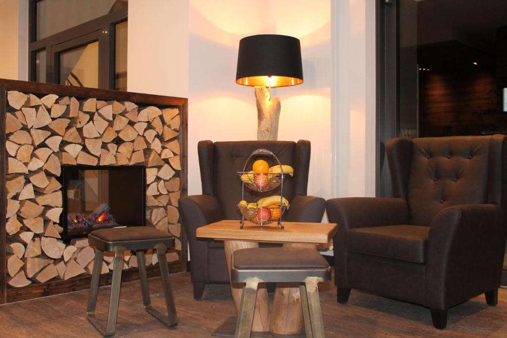 Posezení v ubytování Hotel Traumschmiede