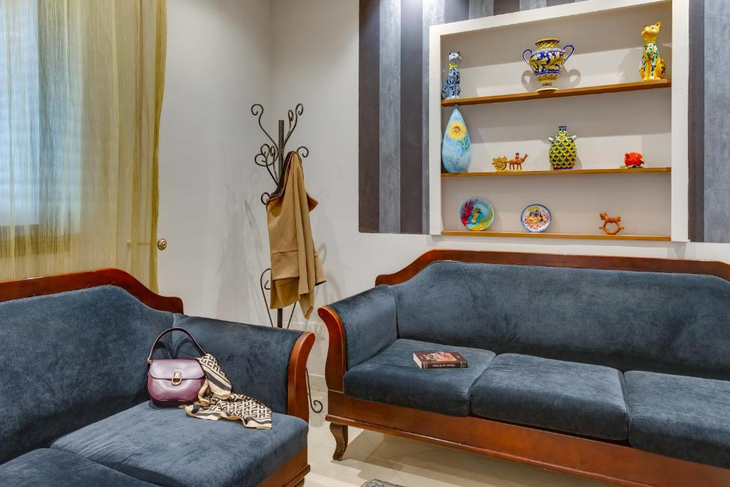 Posezení v ubytování Hotel Aliai