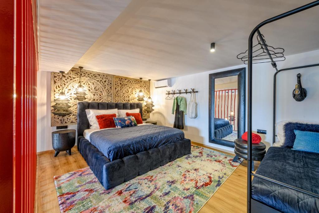 Postel nebo postele na pokoji v ubytování Art Apartmens Kyjov
