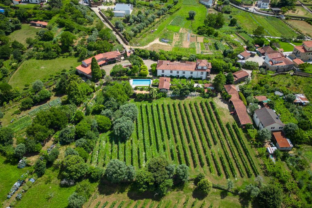Letecký snímek ubytování Quinta Da Aldeia
