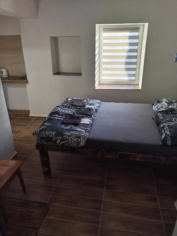 Postel nebo postele na pokoji v ubytování U Dragouna