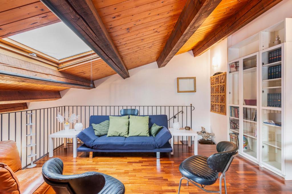 Χώρος καθιστικού στο A Casa di Mimma!