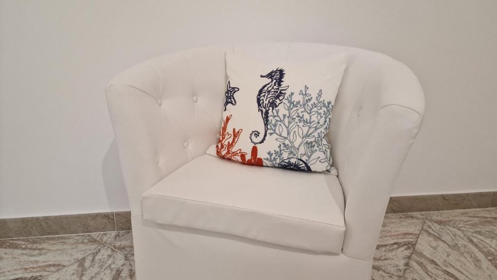 Posezení v ubytování La Casa di Sayf