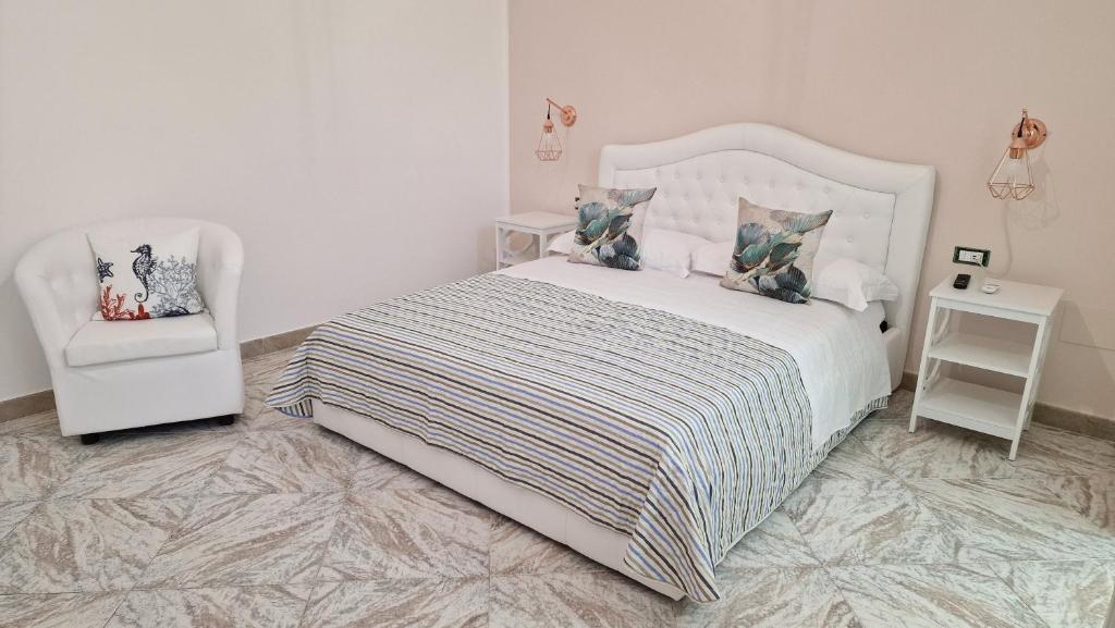 Postel nebo postele na pokoji v ubytování La Casa di Sayf