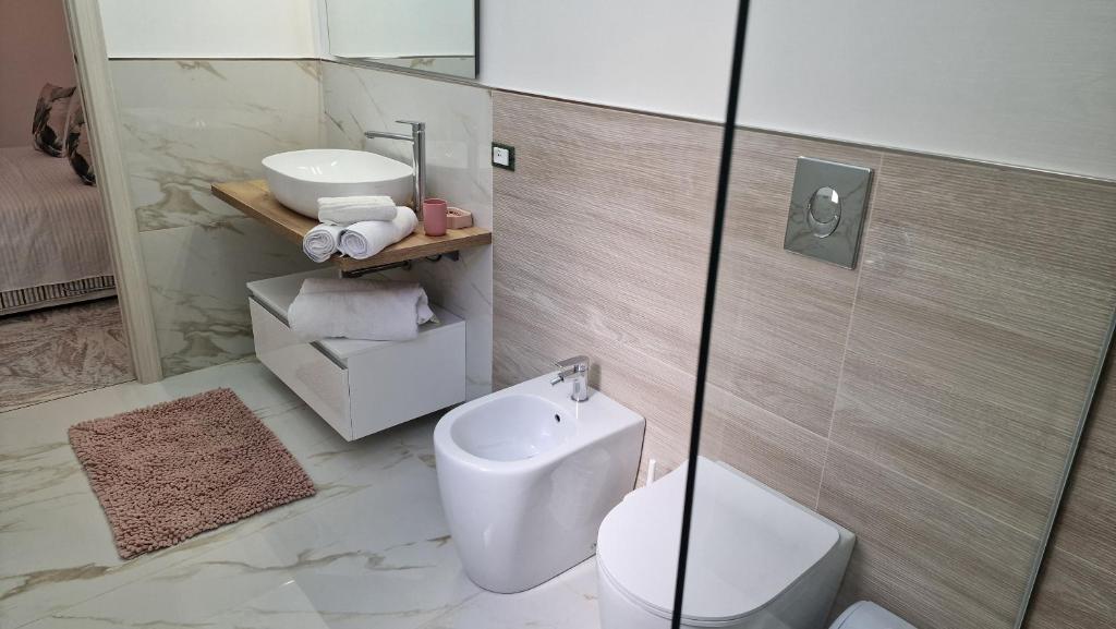 Koupelna v ubytování La Casa di Sayf