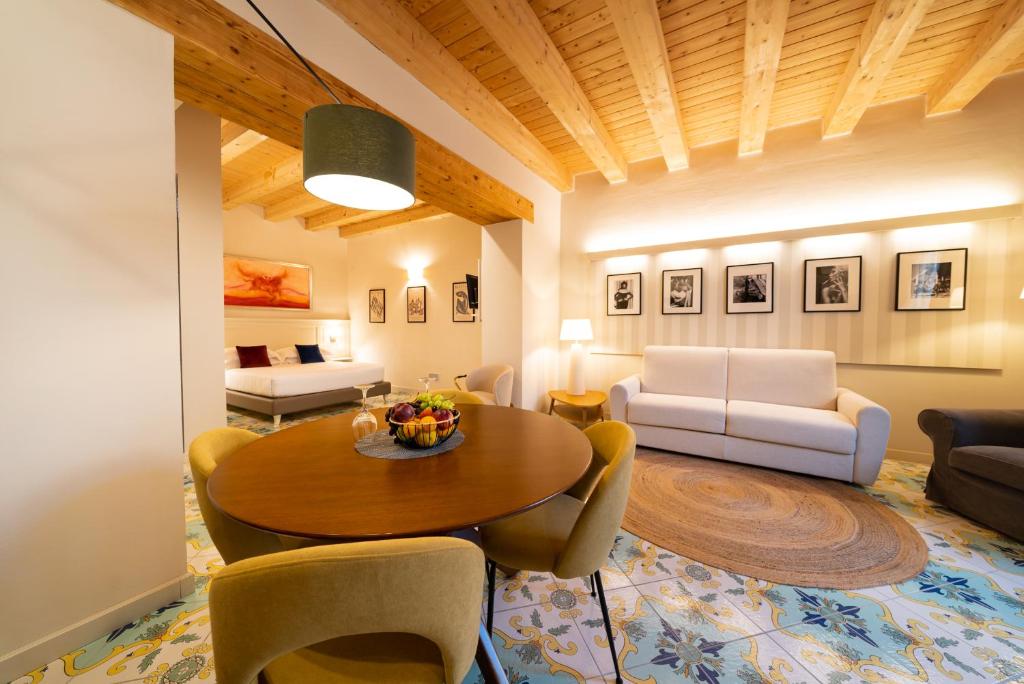 Posezení v ubytování Fortaleza Charme House