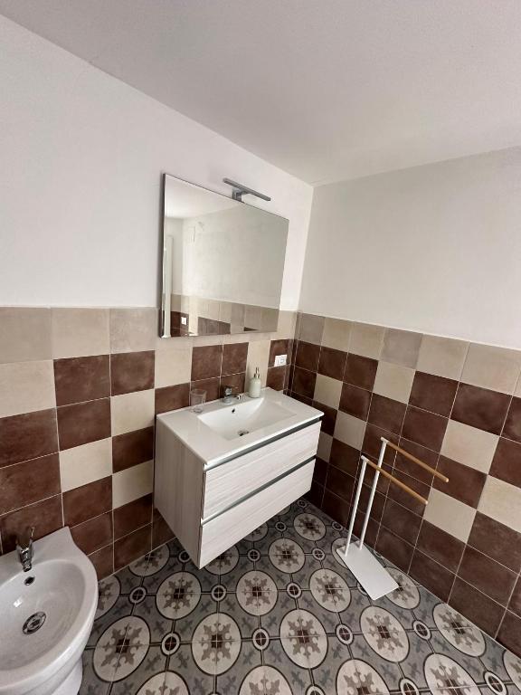 Koupelna v ubytování Immacolata Rooms