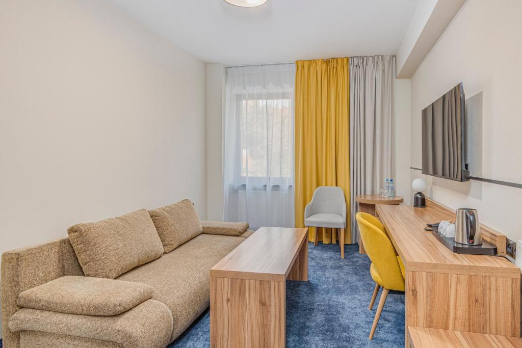 TV a/nebo společenská místnost v ubytování Tulip Hotels - Wroclaw Centre