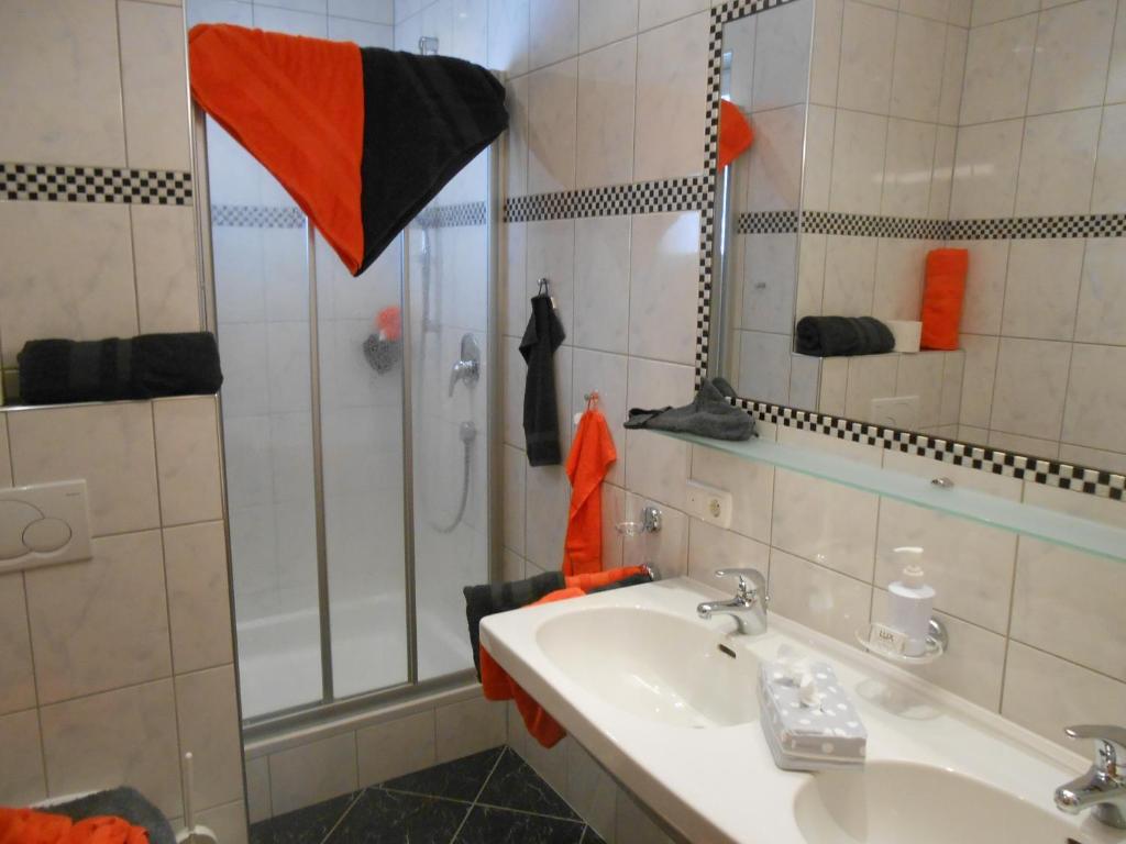 Kúpeľňa v ubytovaní Apart Zangerle