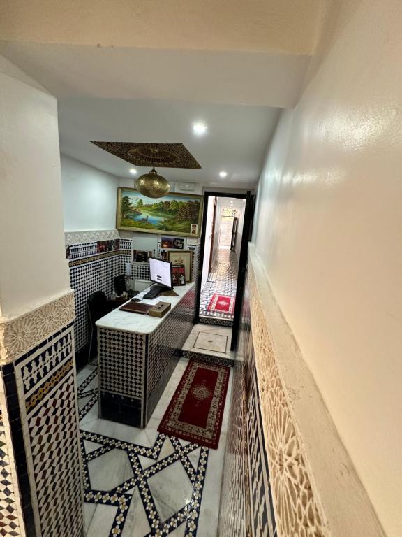 Posezení v ubytování Riad Shama Fes