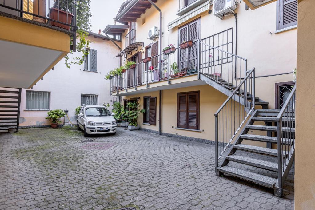 Budova, kde se apartmán nachází