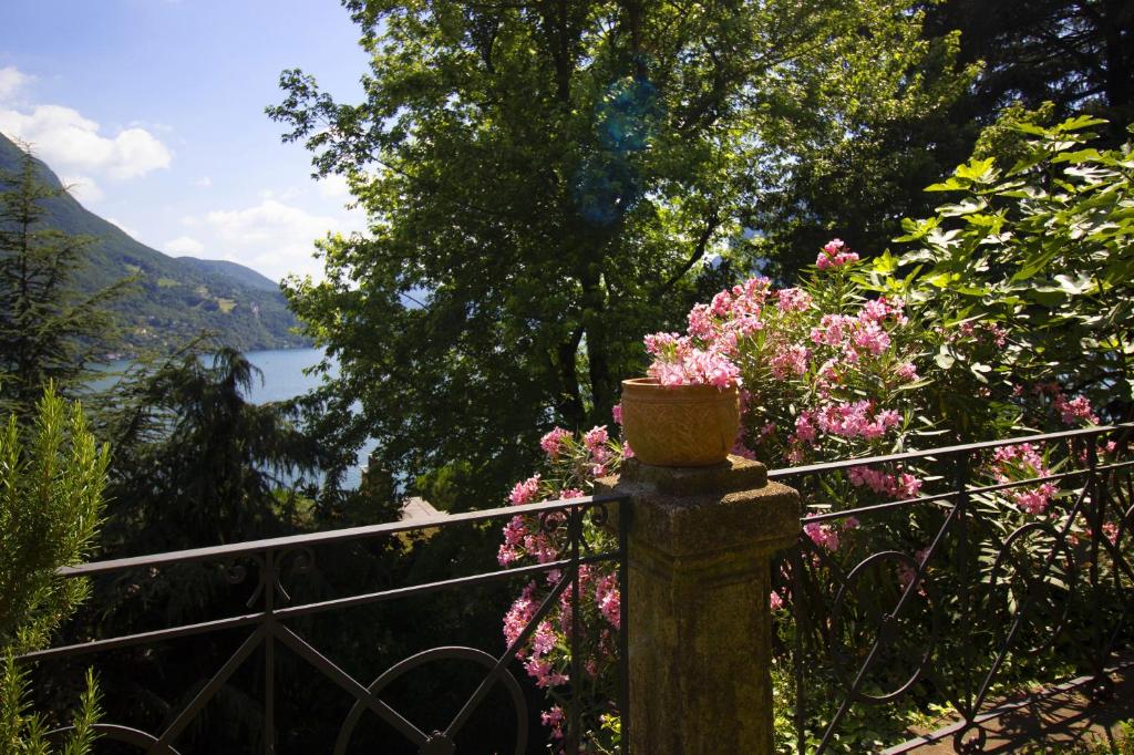 La Castignola con vista lago di Lugano e giardino condiviso - Resim 11