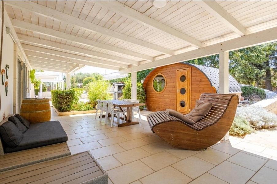 A seating area at Casa Relax, comfortable Villa with Sauna and view