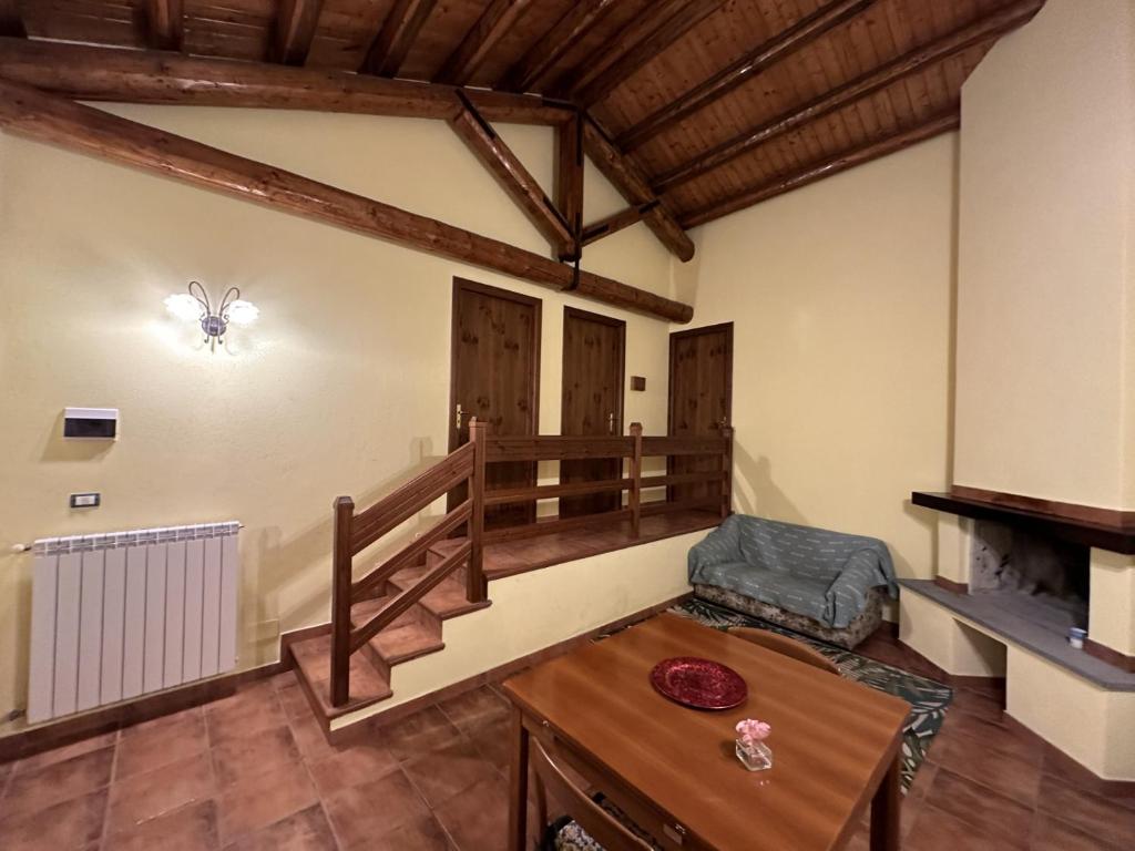 Posezení v ubytování L'Antica Vigna