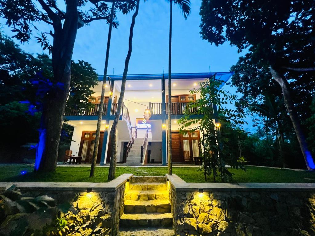 Zahrada ubytování Serendib villa