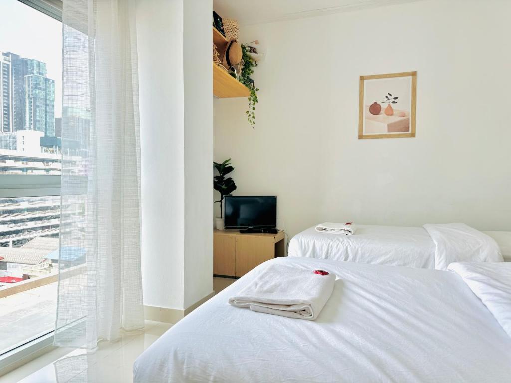 STAYDII serviced residence Chaengwattana - Luxe Tweelingzaal