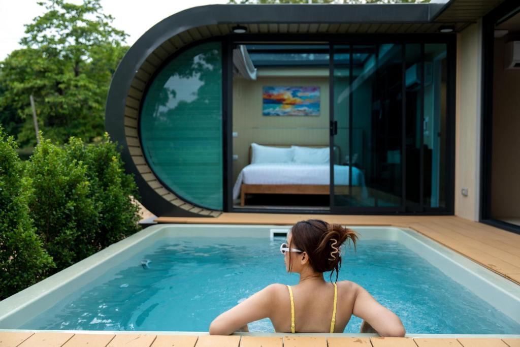 Bazén v ubytování AKRA Collection Layan - Hideaway Villas nebo v jeho okolí