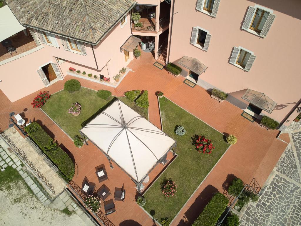 Zahrada ubytování Albergo Villa Cristina