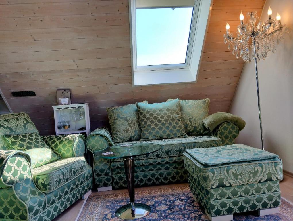 Posezení v ubytování Haus "Guck - ins - Tal"