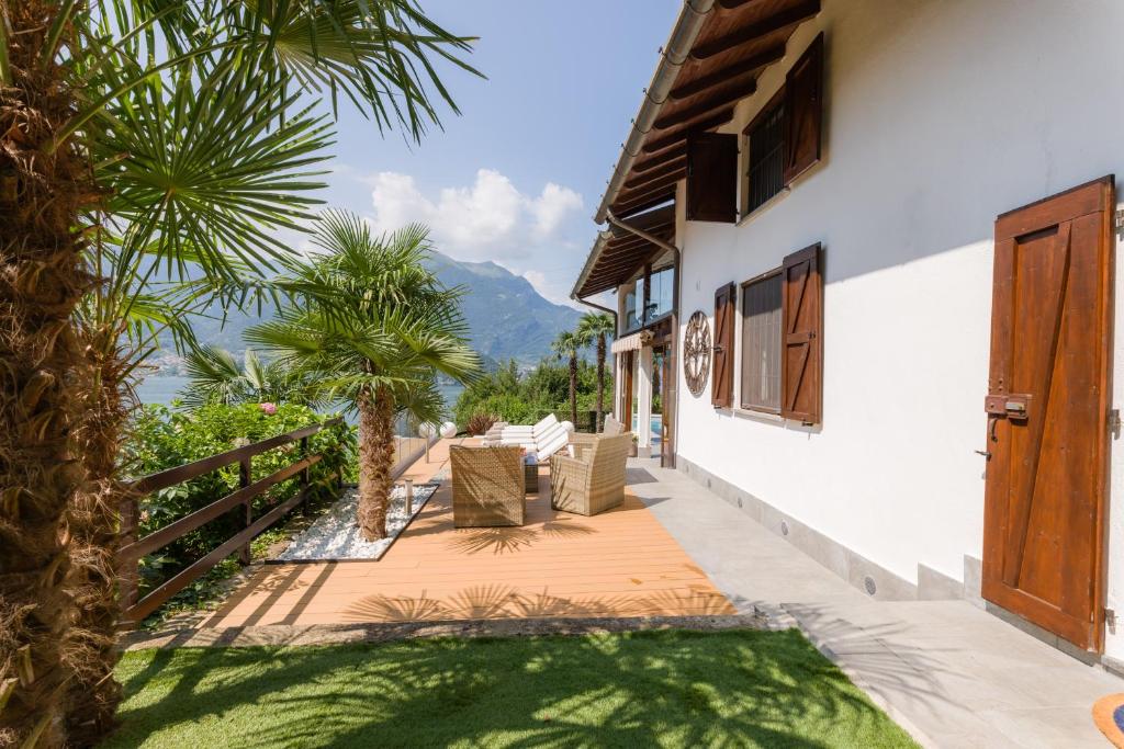 Zahrada ubytování Villa Rosch