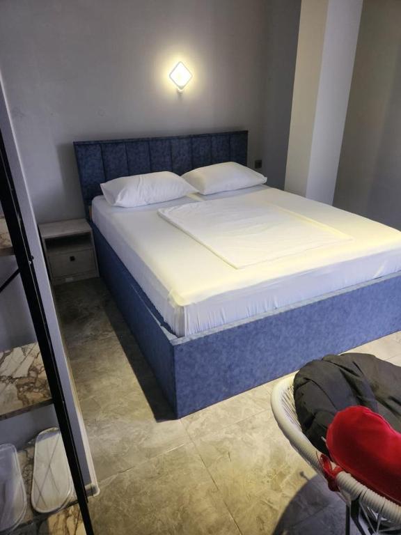 Postel nebo postele na pokoji v ubytování Blue Horizon Apartments